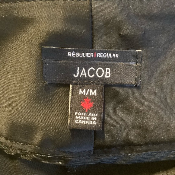 JACOB BLACK SILKY DRESS SHORTS/ Size M - Picture 6 of 9